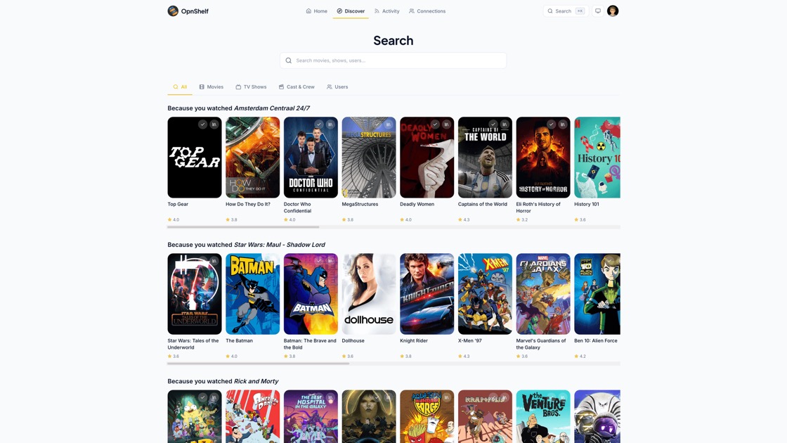 Search preview